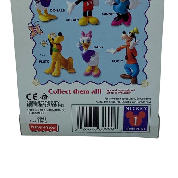 Vtg Disney 1999 Edition Daisy Duck Figure Fisher-Price Collectible Preschool Toy - Picture 3 of 4